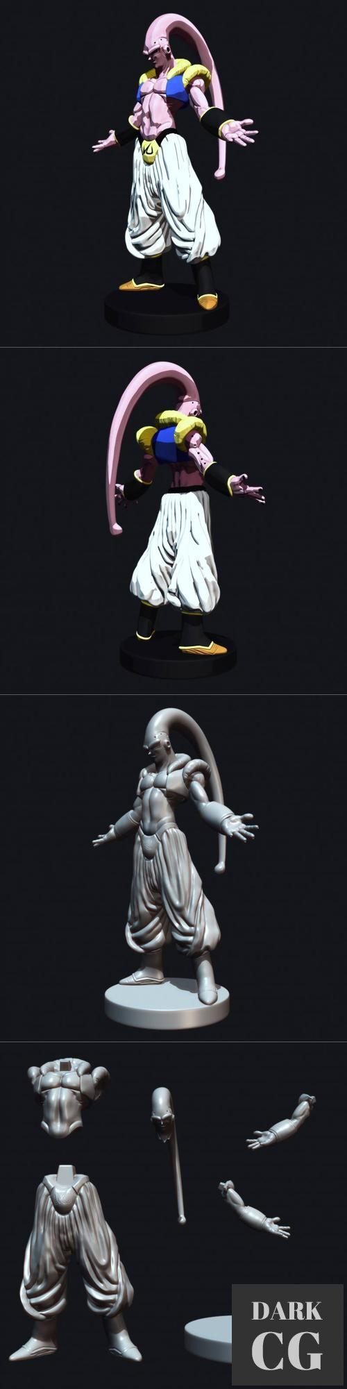 Majin Buu Gotenks DBZ – 3D Print
