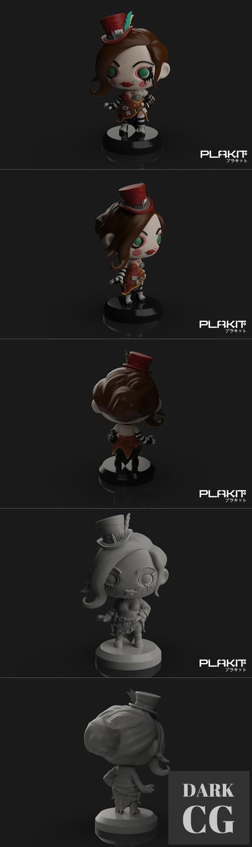 PlaKit Borderlands Mad Moxxi – 3D Print