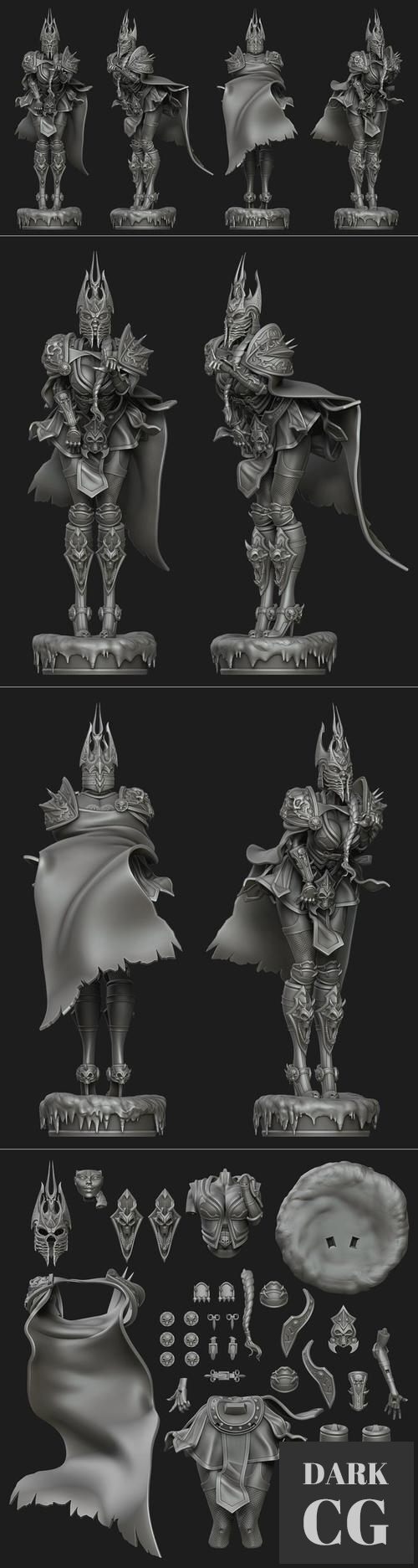 Lich Girl – 3D Print