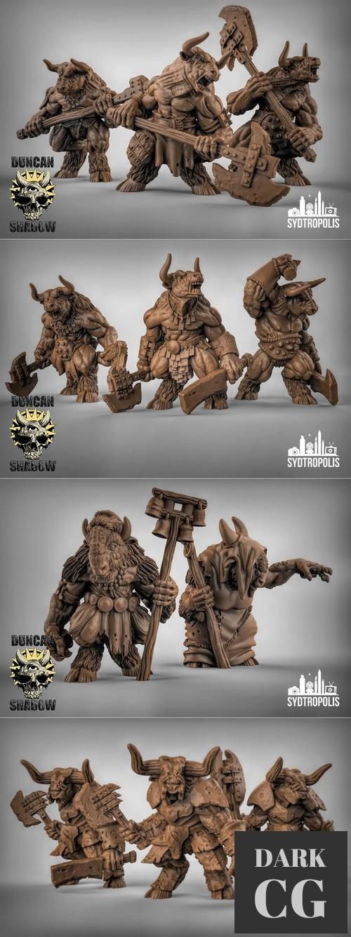 Minotaurs n Bullgors – 3D Print
