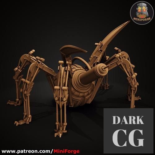 Steampunk Spider – 3D Print