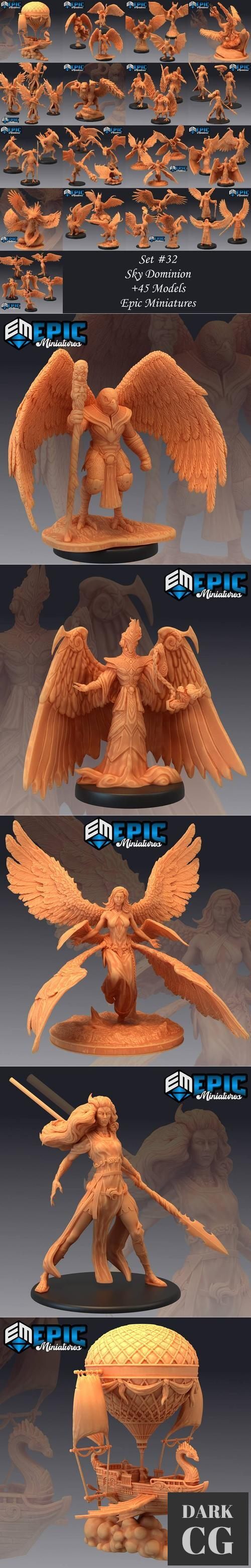 Epic Minis - Sky Dominion – 3D Print