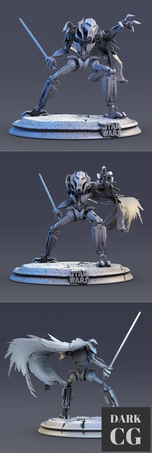General Grievous Star Wars – 3D Print