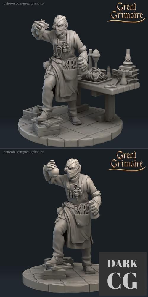 Doctor Dr miniature – 3D Print