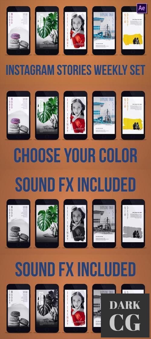 Instagram Stories Weekly Set 37326721