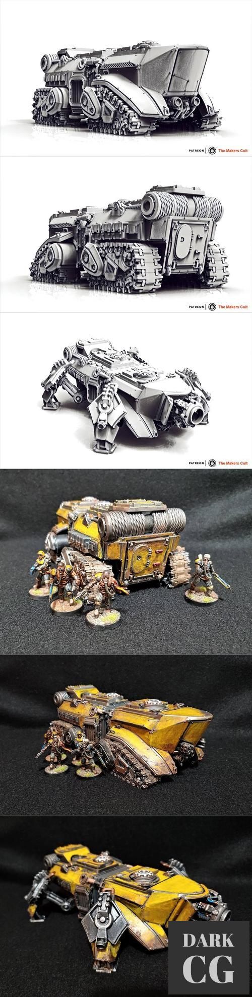 Landshark Armored Transport – 3D Print