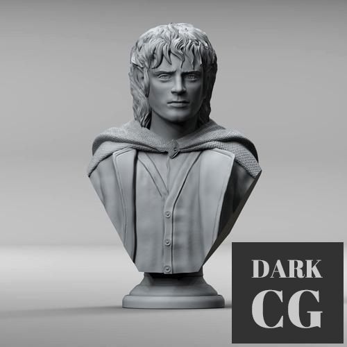 Frodo Baggins Bust – 3D Print