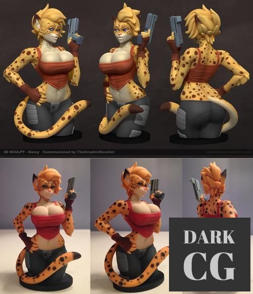 3D Model Darcy 3D Print