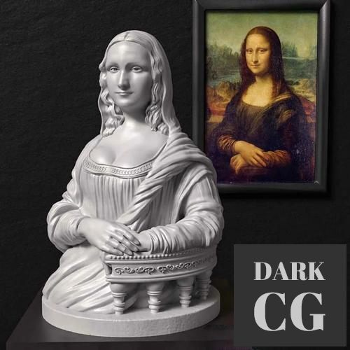 Mona Lisa-La Gioconda – 3D Print