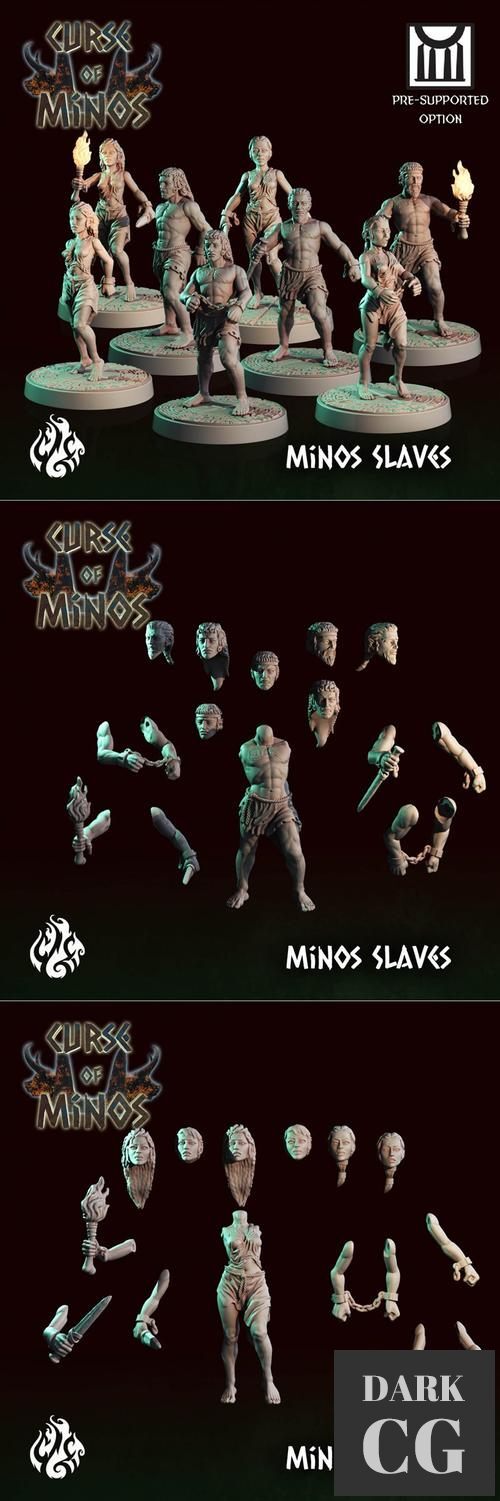 Minos Slaves – 3D Print
