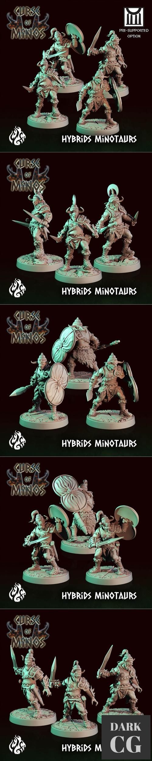 Minotaur Hybrids – 3D Print