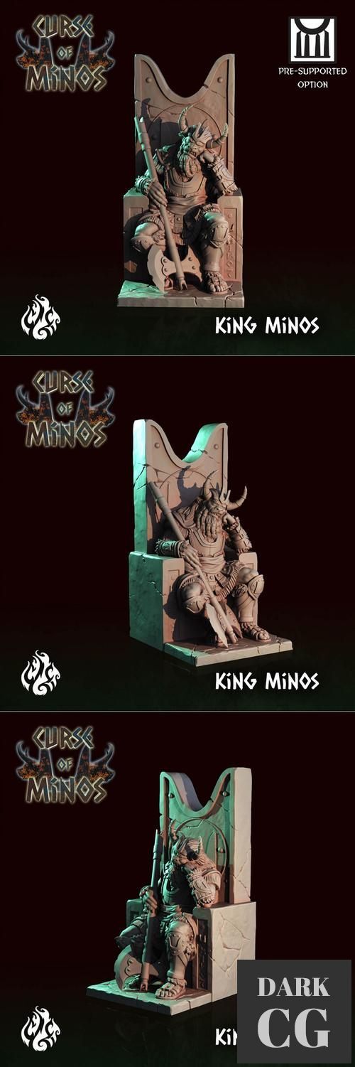 King Minos – 3D Print