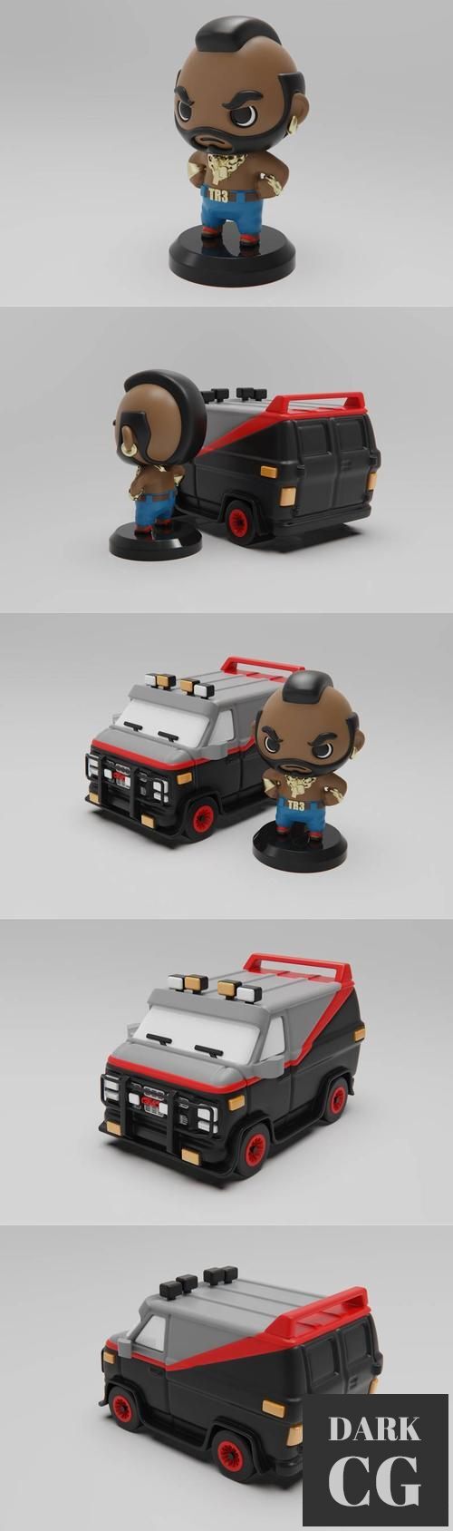 3D Model PlaKit ATEAM SET1 3D Print