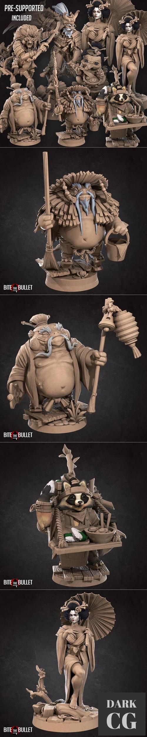 Bite the Bullet - Japanese Bullet Town March 2022 – 3D Print