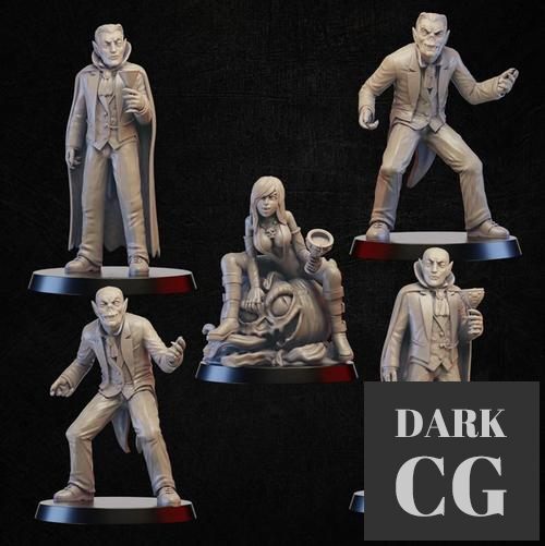 3D Model Vampires 3D Print