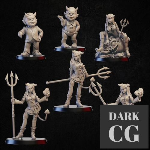 3D Model Demons 3D Print