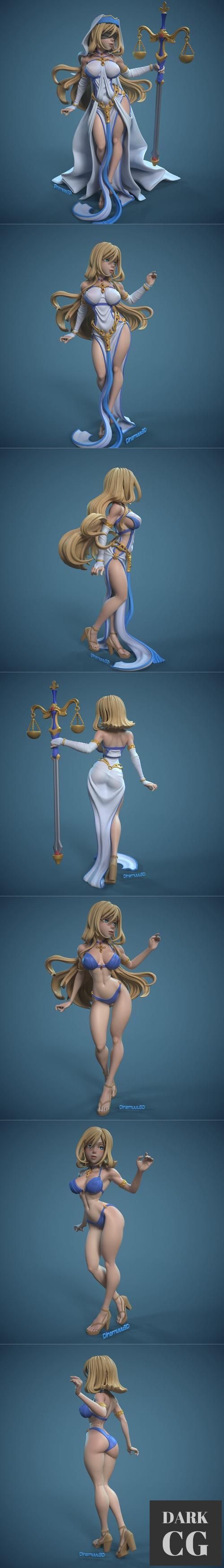 Sword Maiden and NSFW Version – 3D Print