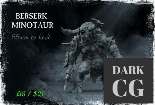 Berserk Minotaur – 3D Print