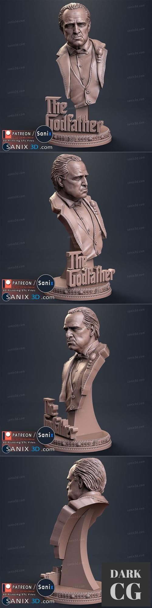 The Godfather bust – 3D Print