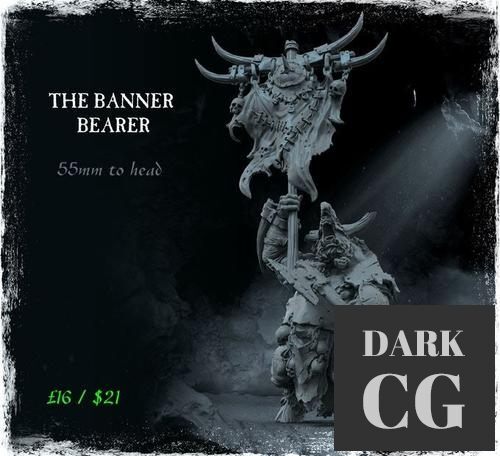 The Banner Bearer – 3D Print