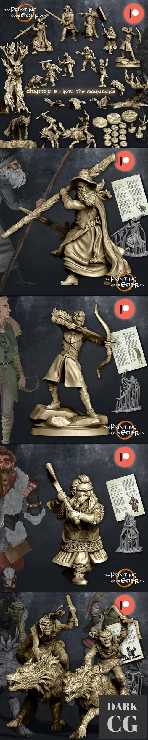 3D Model The Printing Goes Ever On Chapter 6 3D Print