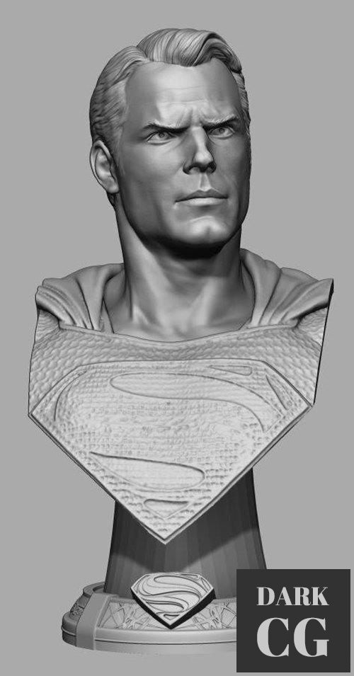 Superman busto – 3D Print