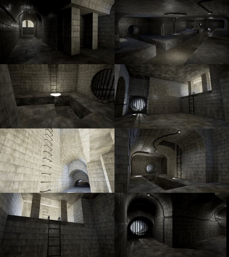 Sewers and Underground Modular Set