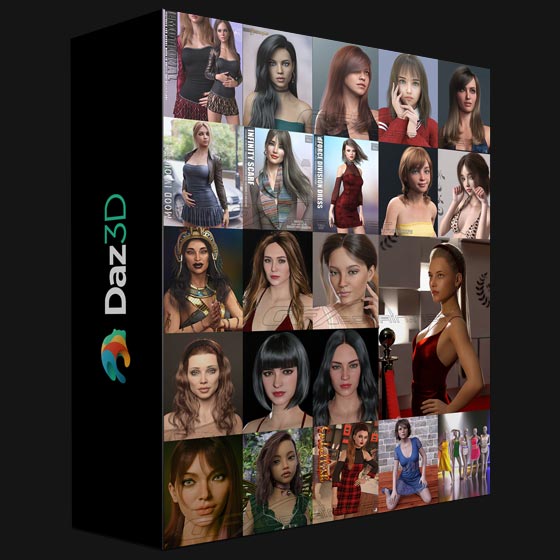 DAZ3D Poser Bundle 4 April 2022