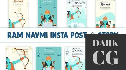 Ram Navmi Social Media Design Pack 37153189