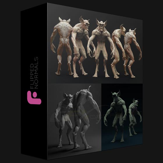 Flipped Normals Concept Sculpting for Film and Games
