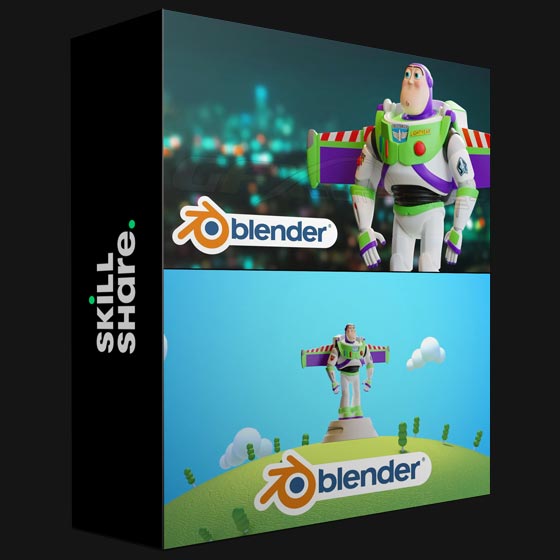 Skillshare Modeling Buzz Lightyear from Toy Story with Blender