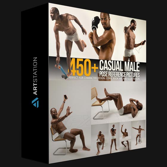 450 Casual Male Pose Reference Pictures
