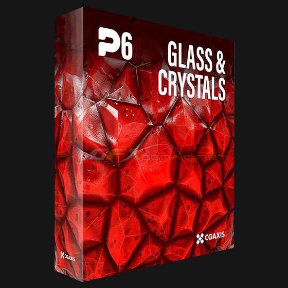 CGAxis Physical 6 Glass and Crystals PBR Textures