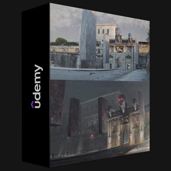 Udemy Blender 3 Reality Capture 5h futuristic movie scence files