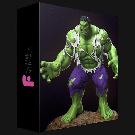 Flipped Normals Superhero Anatomy Course for Artists The Hulk