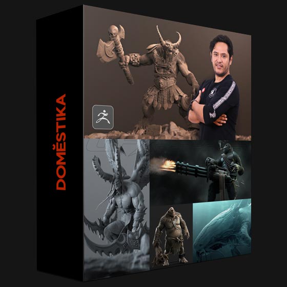 Domestika Digital Sculpture of Fantastic Creatures with ZBrush