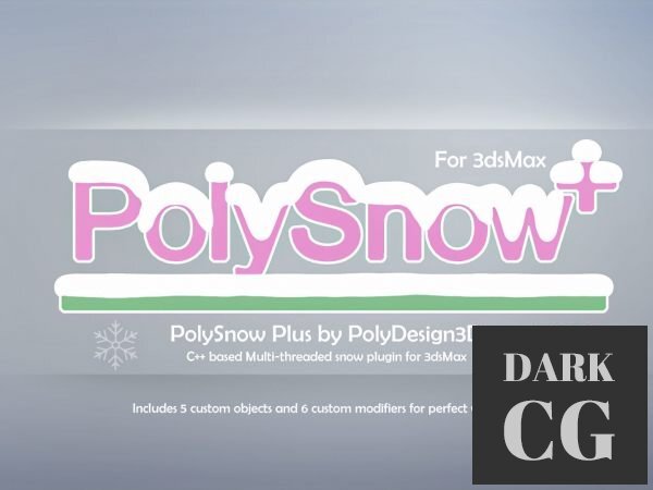 PolySnow + v1.02 for 3ds max 2016-2023 Win