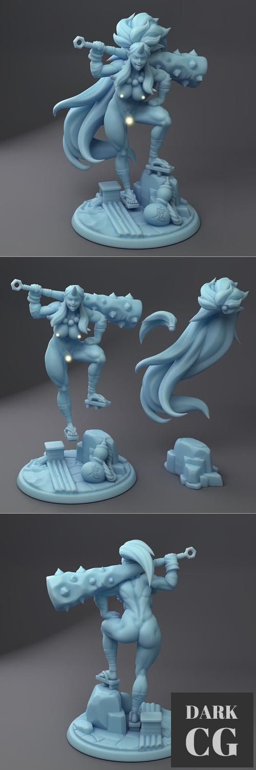 Oni Pinup – 3D Print