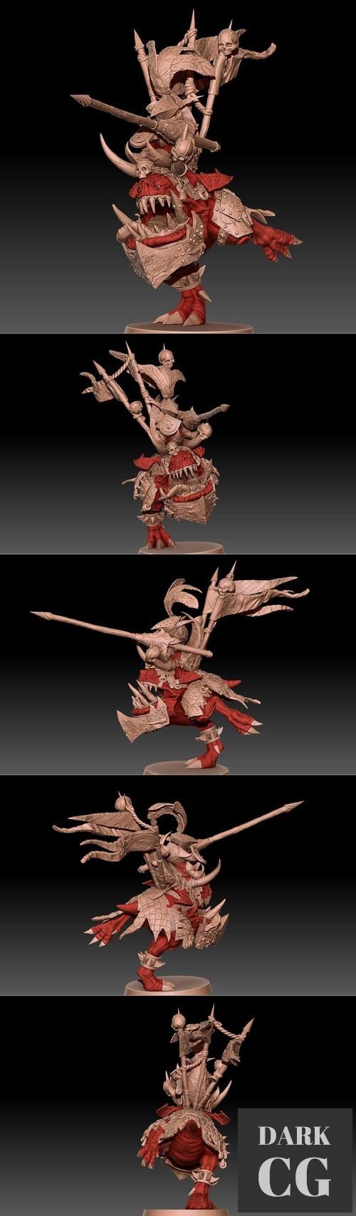 Goblin Lancer – 3D Print