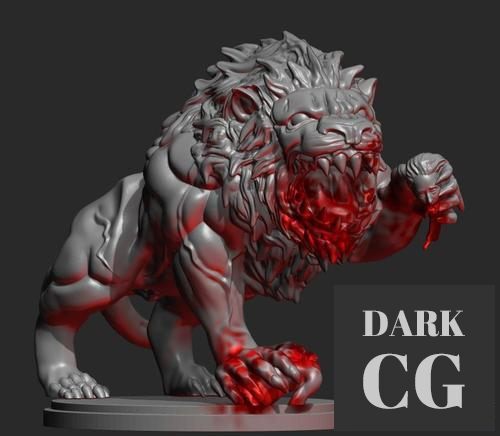 KD Mufasa, Lvl2 Lion – 3D Print