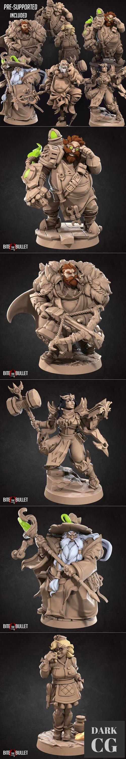 Bite the Bullet Chunky - Humans January 2022 – 3D Print