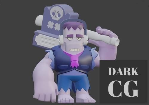 Brawl Stars Frank – 3D Print