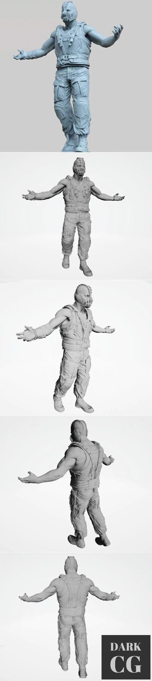 Bane movie – 3D Print