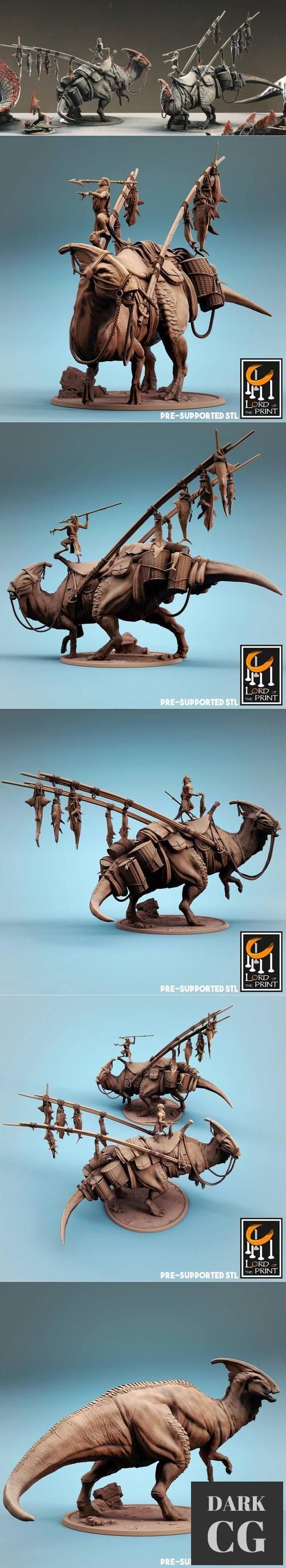 Parasaurolphus – 3D Print
