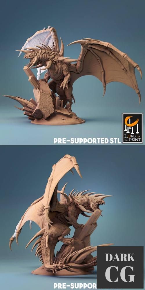 Elder Crystal Dragon – 3D Print