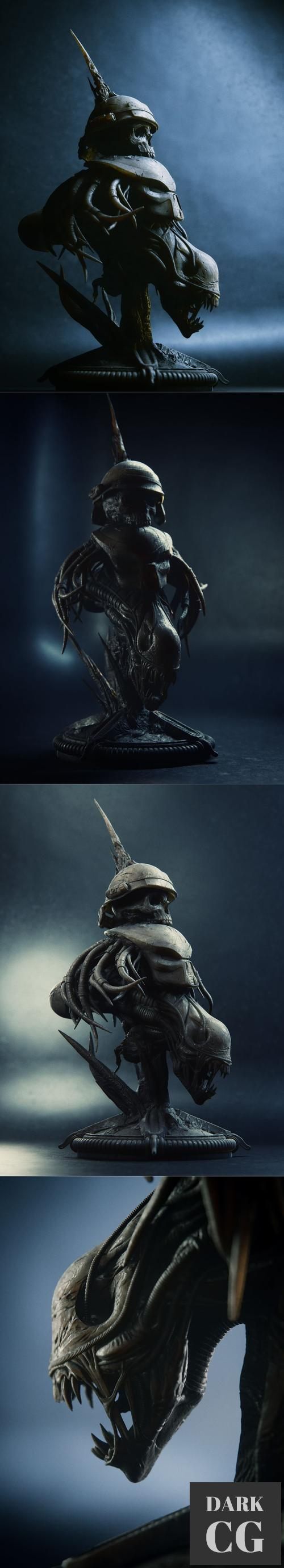 AVP trophy fanart – 3D Print