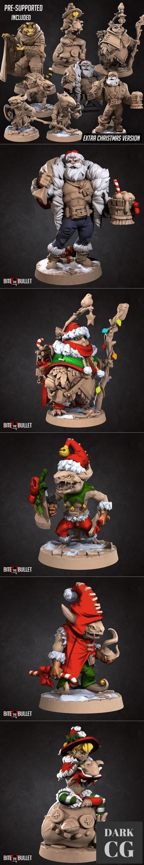 Bite the Bullet - Bullet Town Christmas – 3D Print