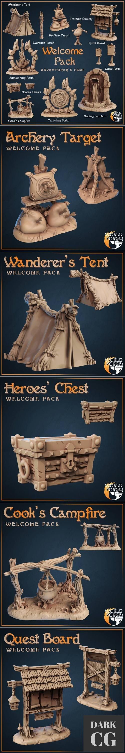 World Forge Miniatures - Welcome Pack – 3D Print