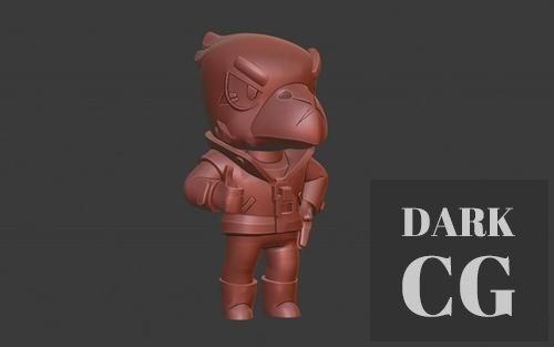 Brawl Stars - Crow figurine – 3D Print