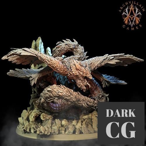 Ralcoatl The Sky Serpent – 3D Print